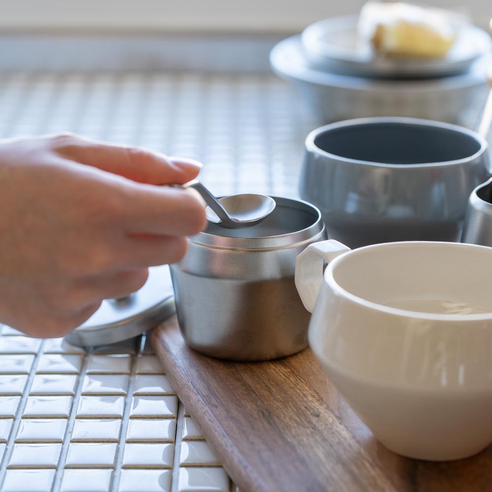 仔犬印 シュガーポット