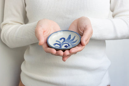 陶眞窯 染付皿（3寸/5寸/7寸）