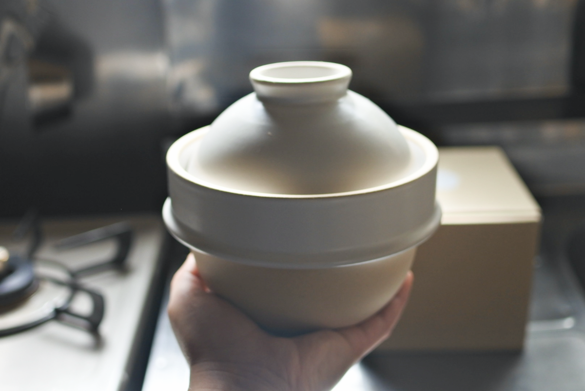 土鍋(土釜)ご飯 kamacco 1合炊き用