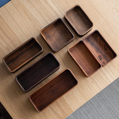 うるしの弁当箱 （正方形）