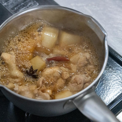 クラッド3層鋼 深型行平鍋