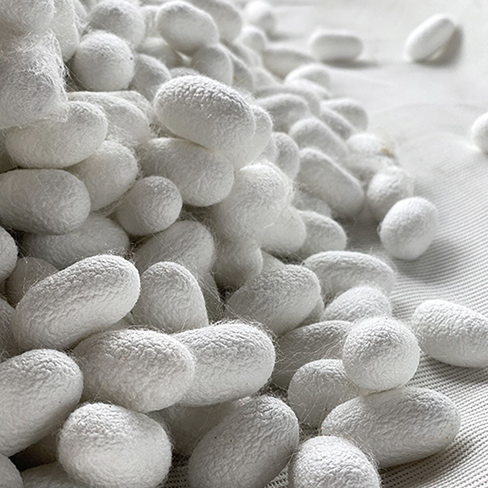 上州絹屋 シルキーピローカバー セリシンナイトグローブ