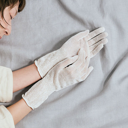 上州絹屋 シルキーピローカバー セリシンナイトグローブ