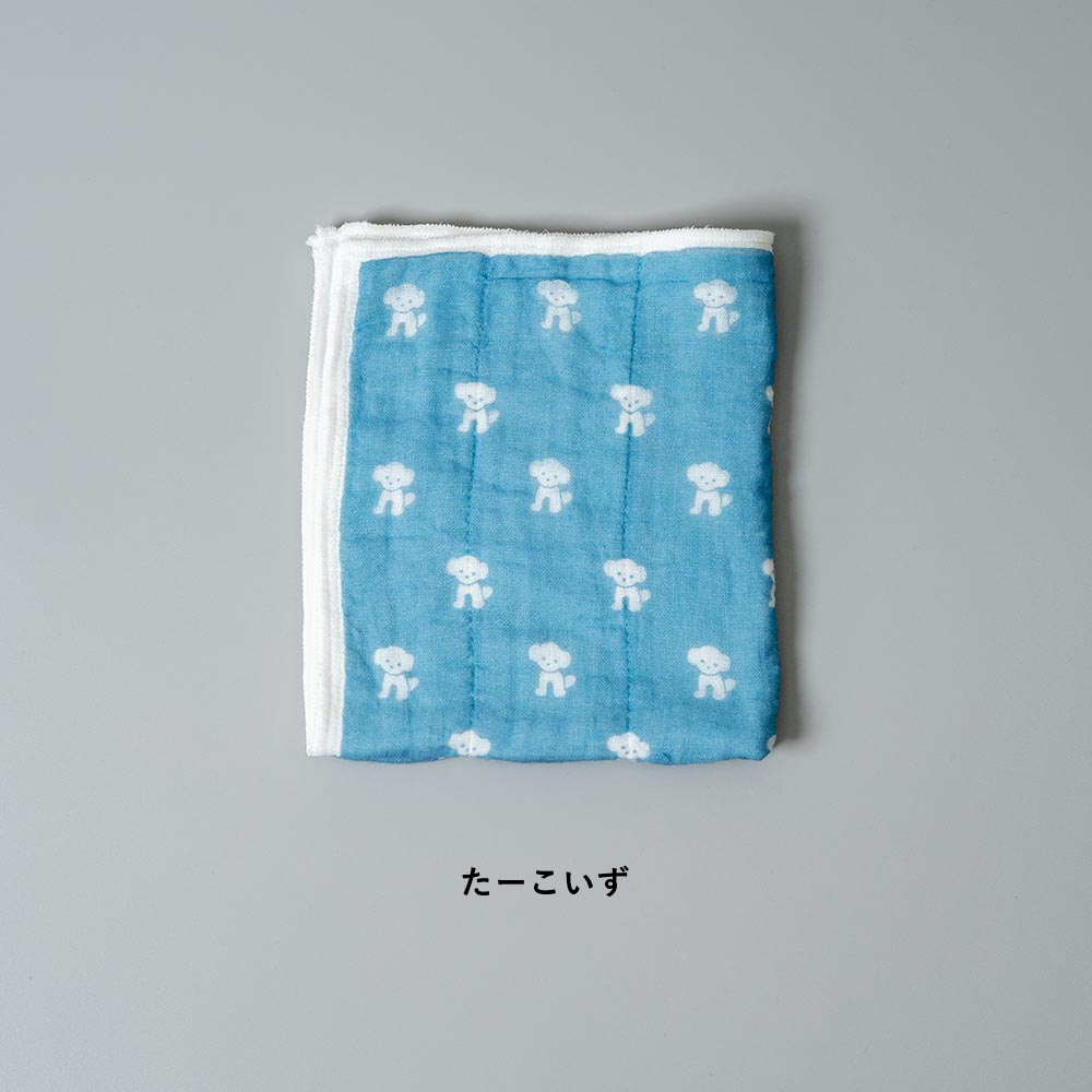 仔犬印 蚊帳生地ふきん