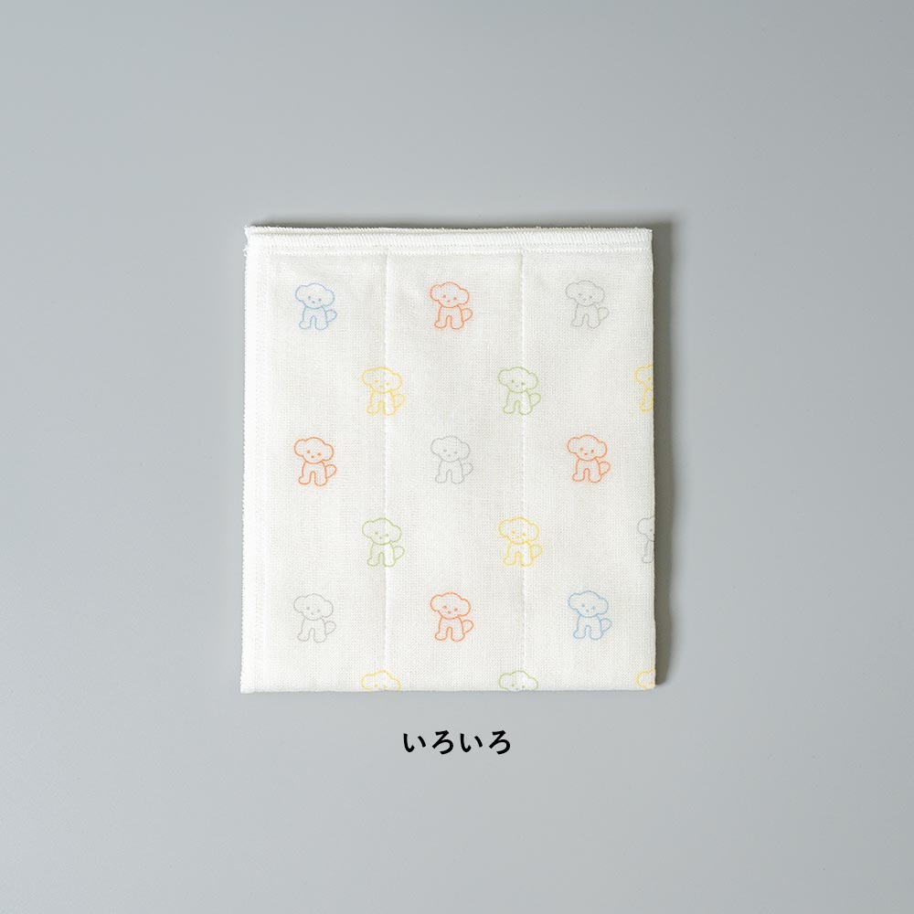 仔犬印 蚊帳生地ふきん