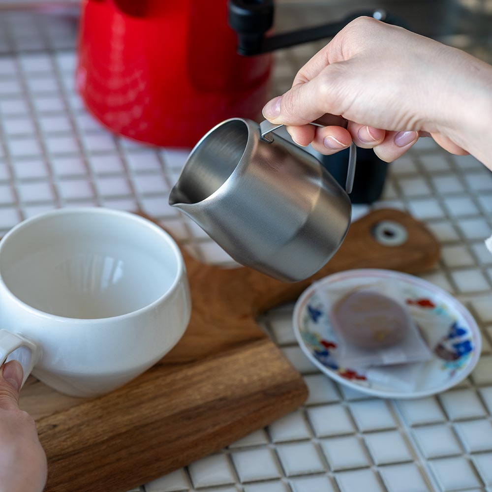 仔犬印 クリームポット