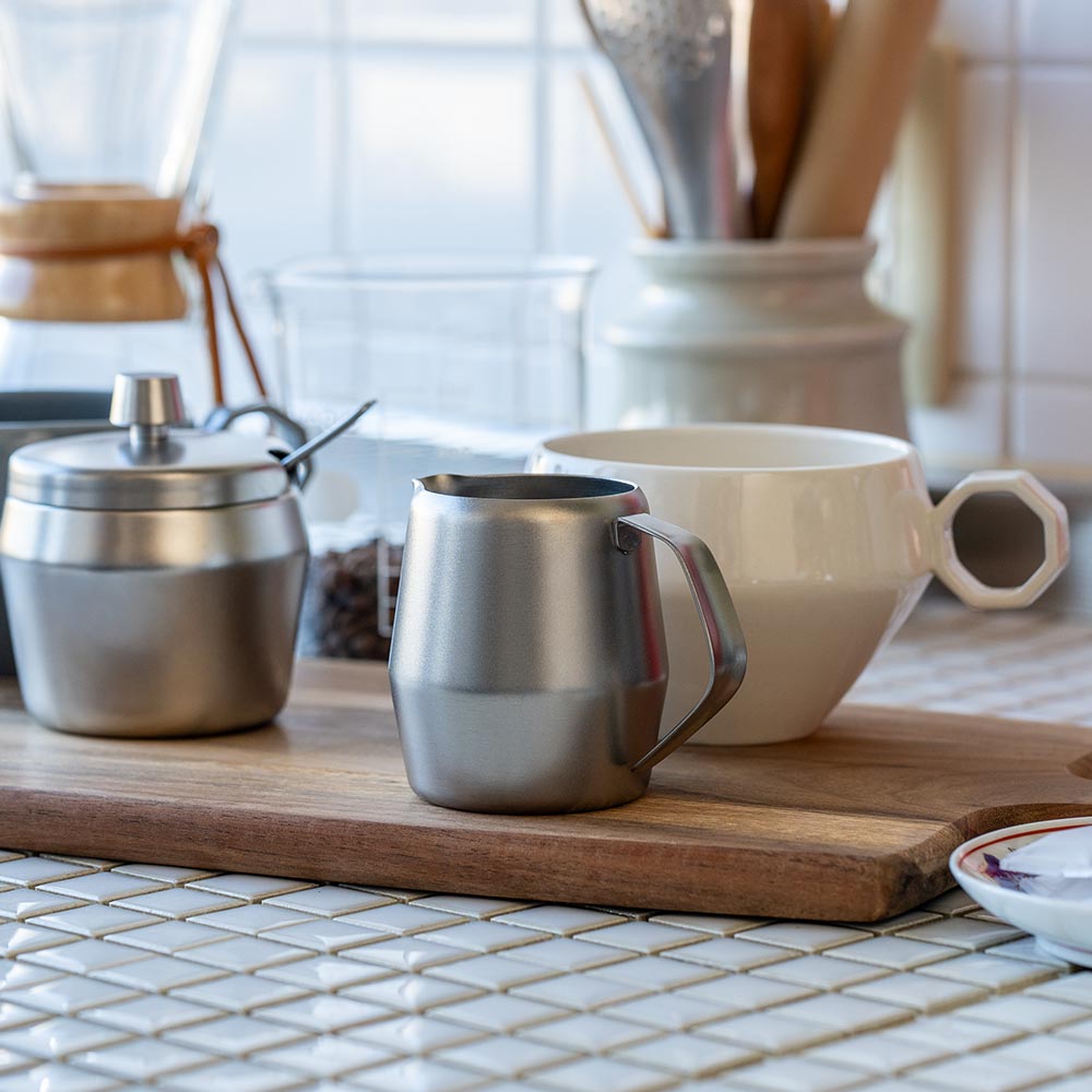 仔犬印 クリームポット