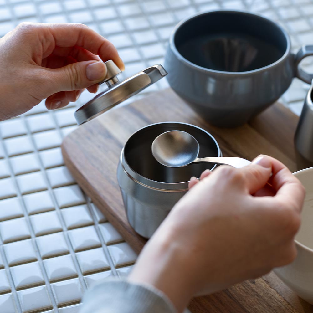 仔犬印 シュガーポット