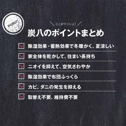 炭八 2重袋のスマート小袋 10個セット