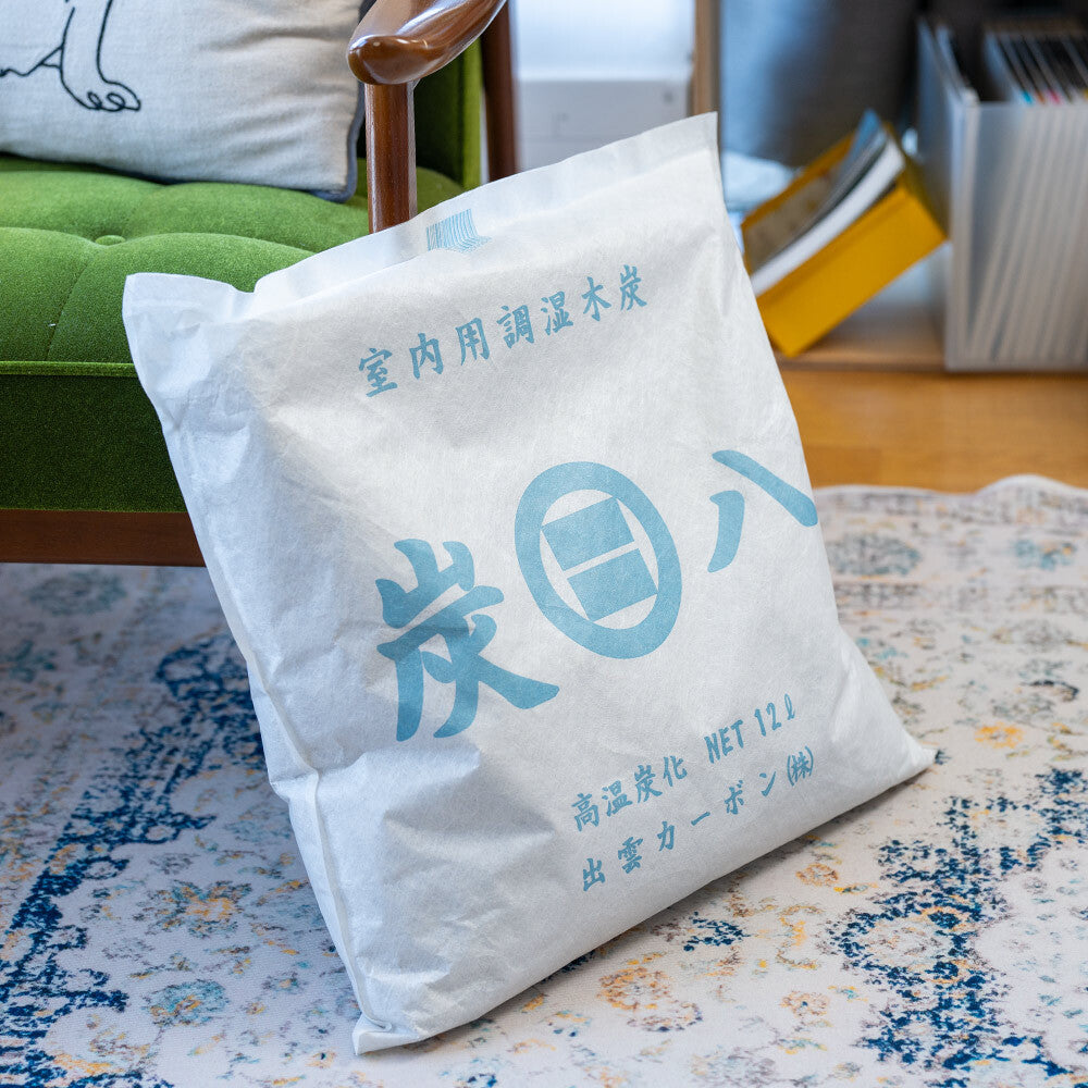 炭八 室内用 大袋 12L 4個セット