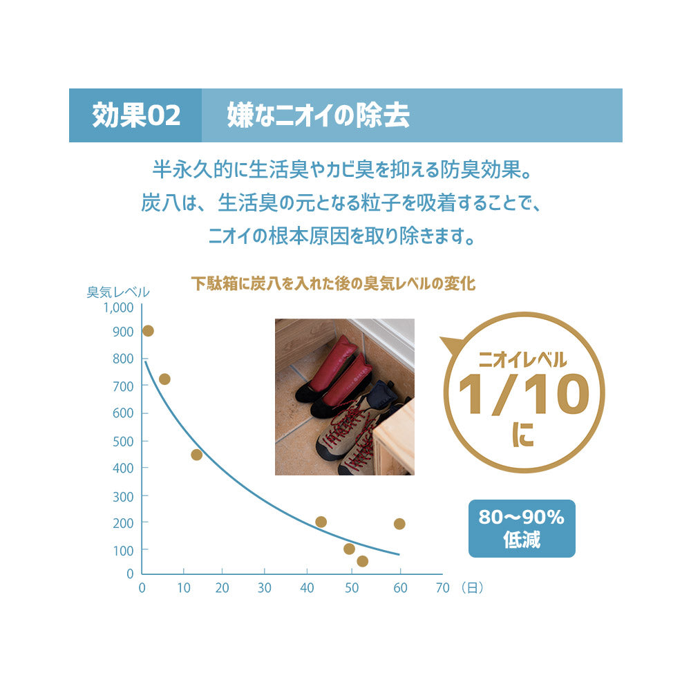 炭八 床下用 12L