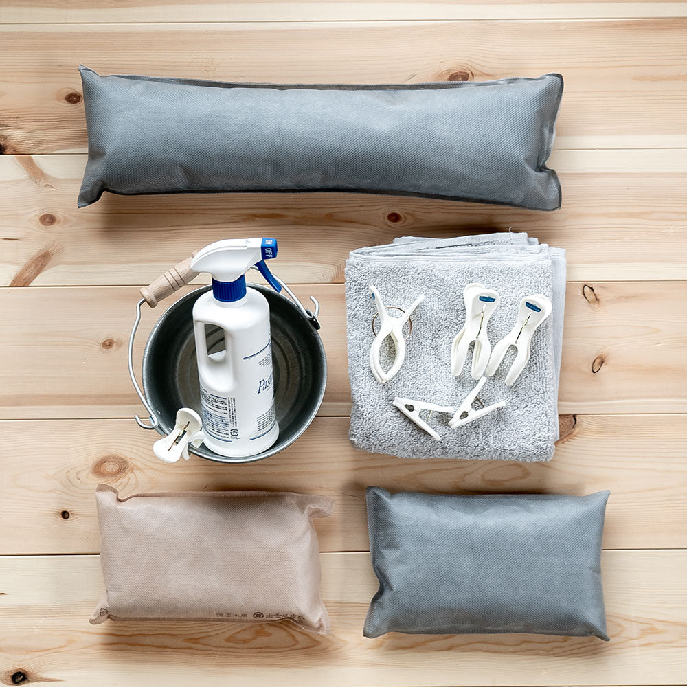 炭八 別注北欧グレー 8点セット2