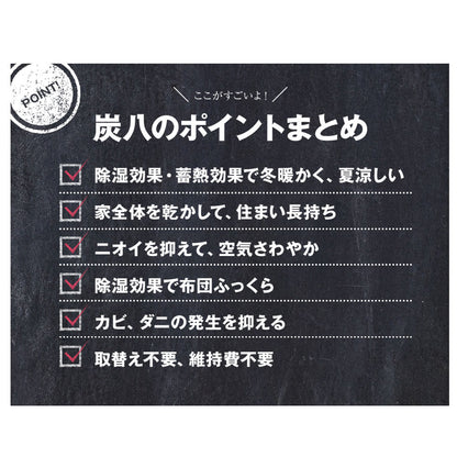 炭八 専用カバー付き 室内用 大袋 1袋
