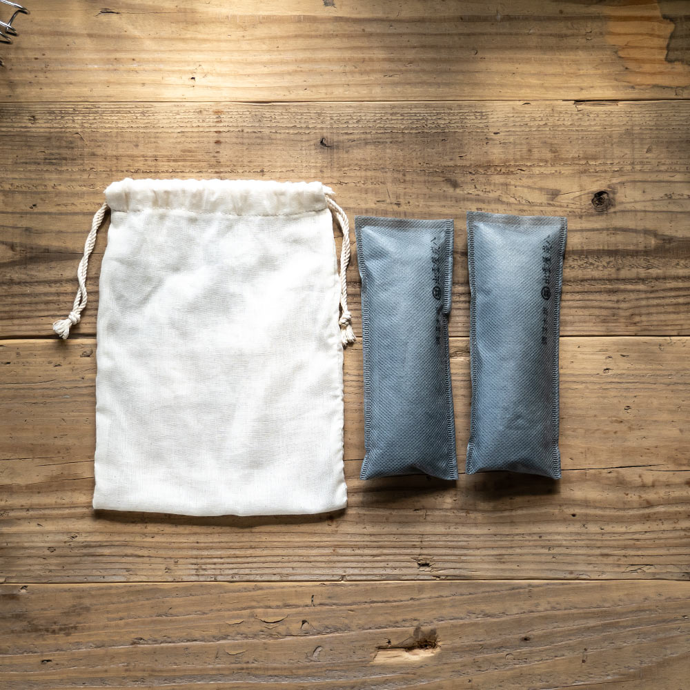 炭八 ミニ 巾着付き 1セット