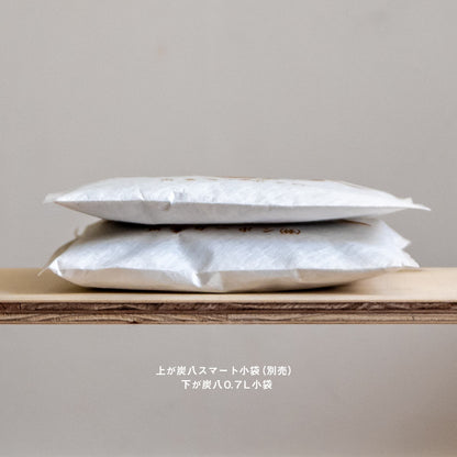 炭八 小袋 0.7L 専用巾着付きセット