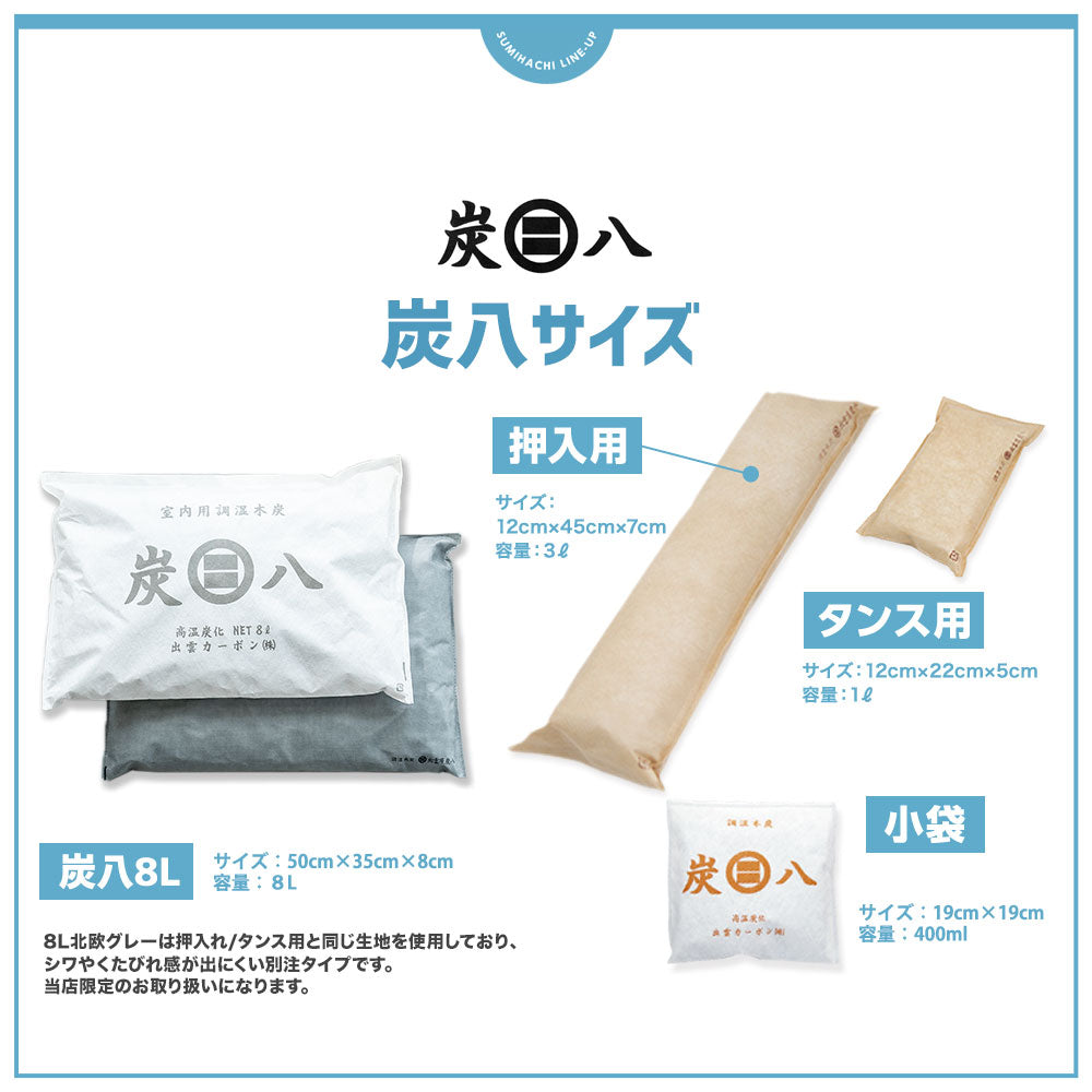 炭八トライアル8Lセット2