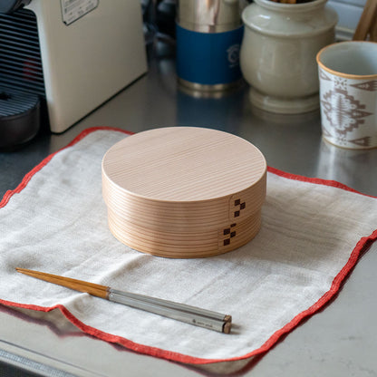 わっぱ弁当箱 丸型