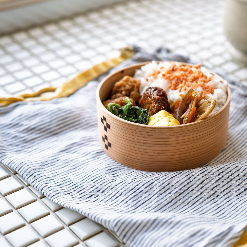 わっぱ弁当箱 丸型