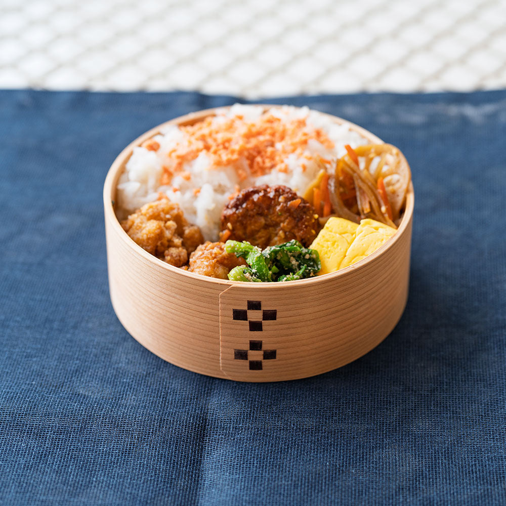 わっぱ弁当箱 丸型
