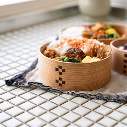 わっぱ弁当箱 丸型