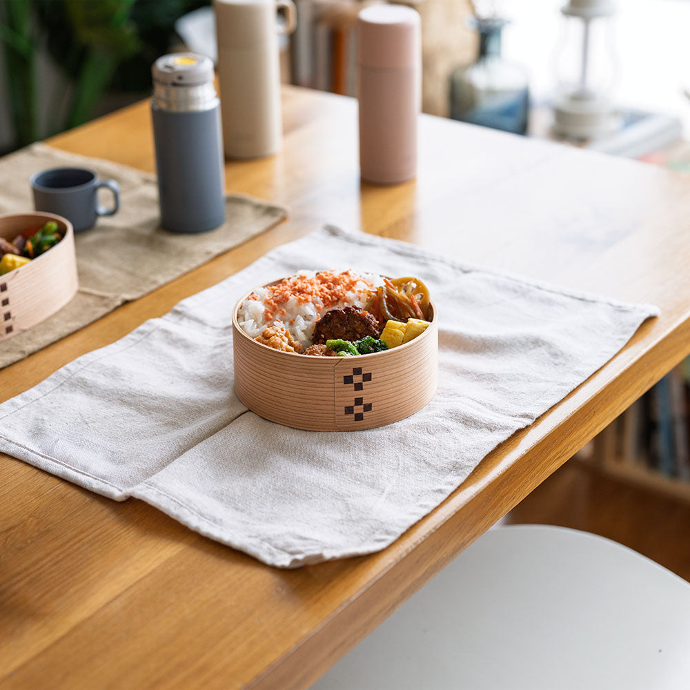 わっぱ弁当箱 丸型