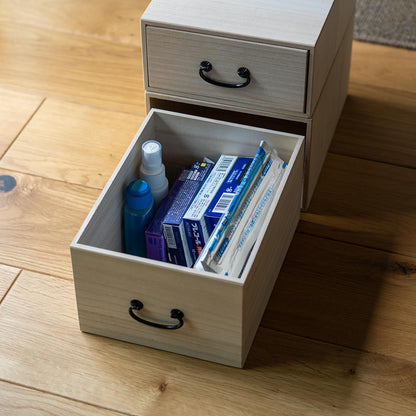 桐の小さな引き出し箱