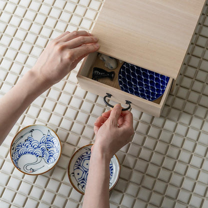 桐の小さな引き出し箱