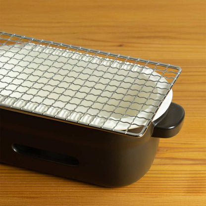 陶の炭火コンロ 角