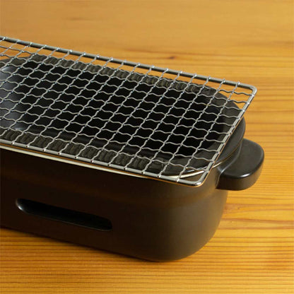 陶の炭火コンロ 角