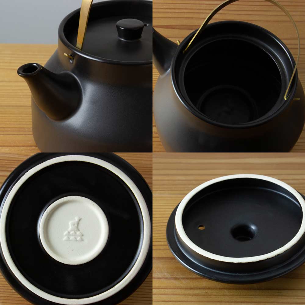 陶のやかん 1.0L 1.8L