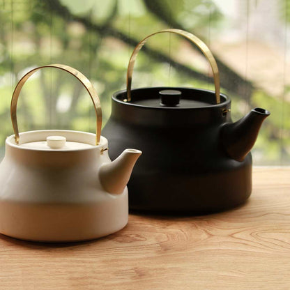 陶のやかん 1.0L 1.8L