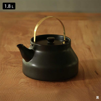陶のやかん 1.0L 1.8L