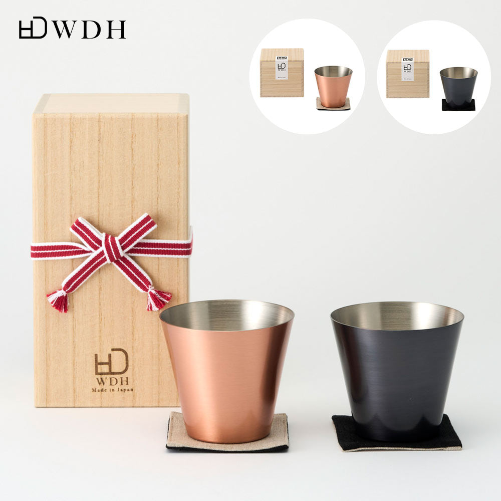 純銅製カップ 桐箱入り