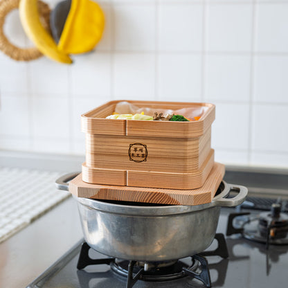 鳥取県の智頭杉を使用した和せいろ