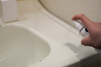 洗い流しのいらない洗面台クリーナー
