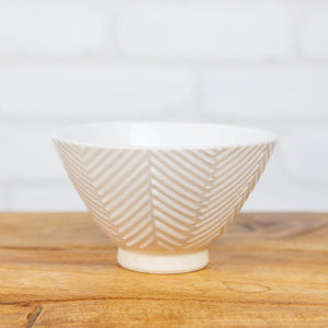 Pヘリンボーン 茶碗